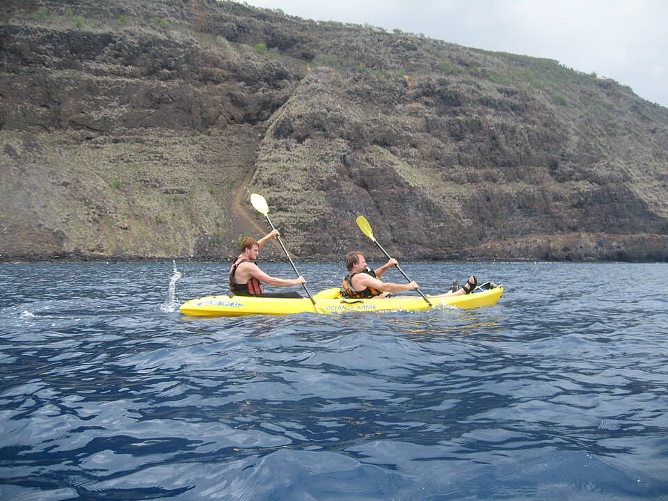 Kayak de mer à Kealakekua Bay, Hawaii